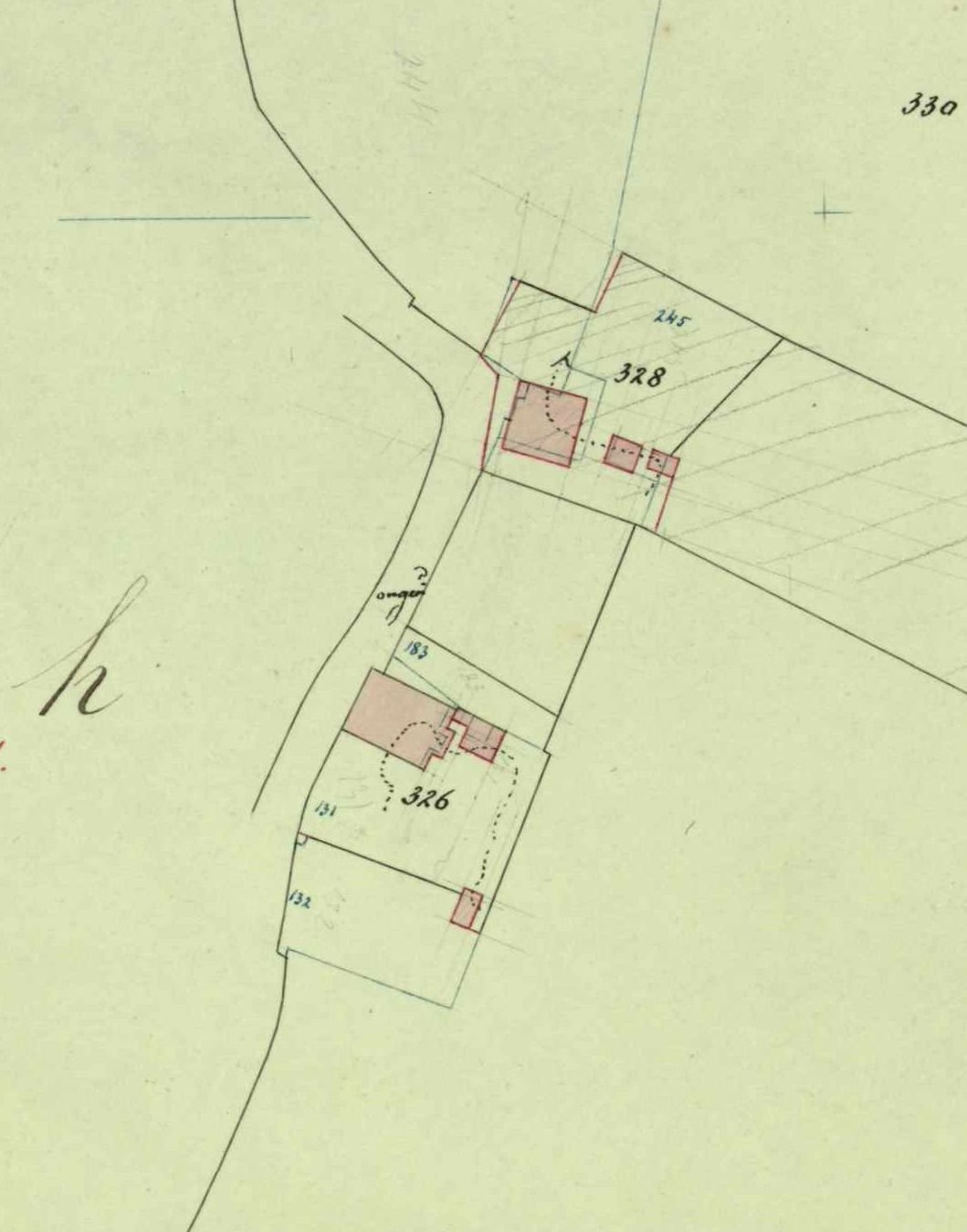 Hulpkaart kadaster B326